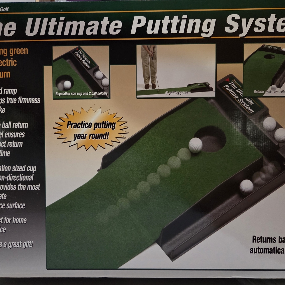 The Ultimate Putting System with Green Surface